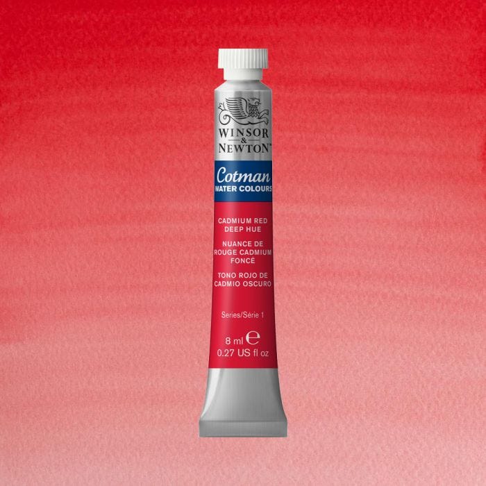Cotman Cadmium red deep 8ml