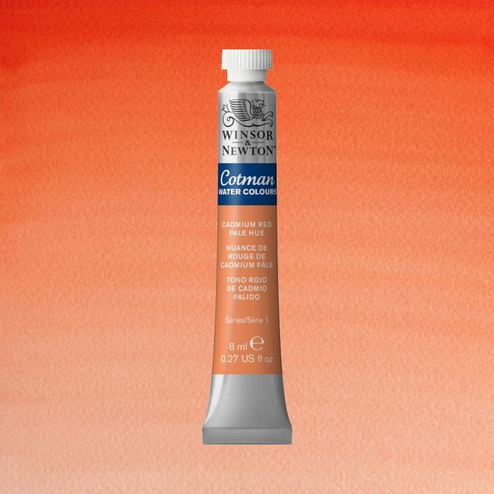 Cotman Cadmium red pale 8ml
