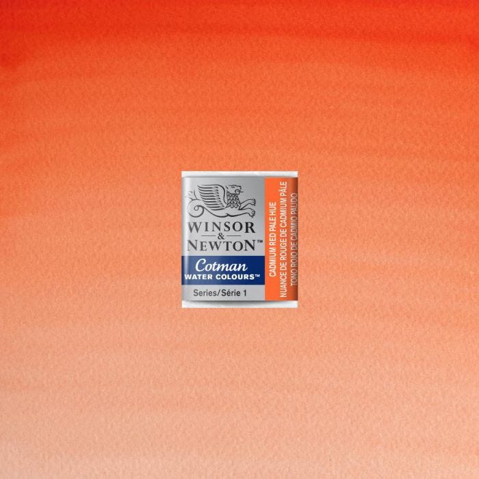 Cotman Cadmium red pale ½ kopp