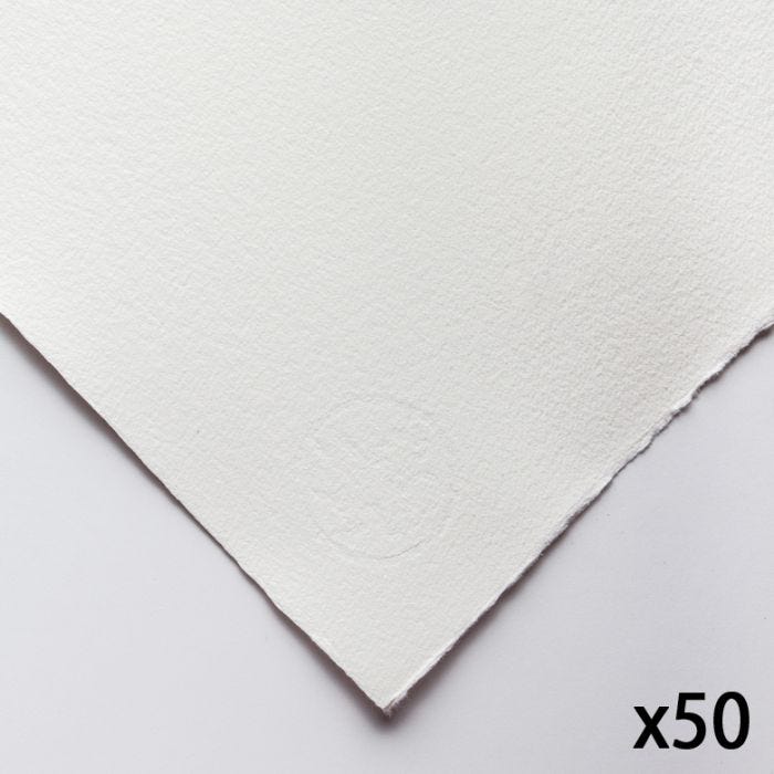 Hahnemühle 50% bomull 300g högvit 106x78 50ark