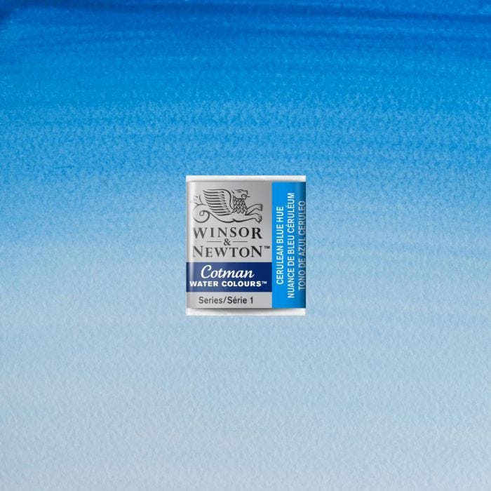 Cotman Cerulean blue ½ kopp