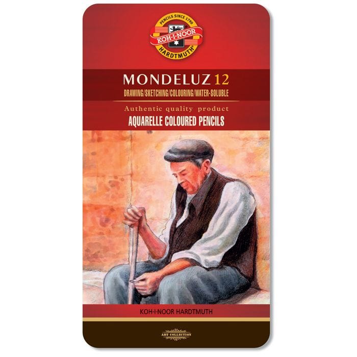 Akvarellpennor 12set Koh-I-Noor Artist