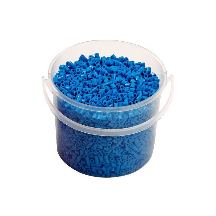 Rörpärlor Blå 6000st