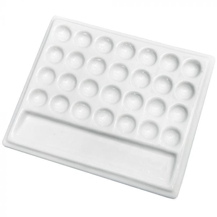 Porslinspalett 29 fack 15,5 x 19cm