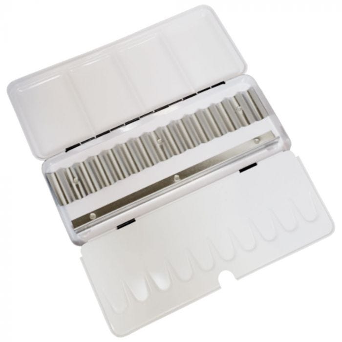 Akvarellåda tom för 15st tuber av storlek 5ml