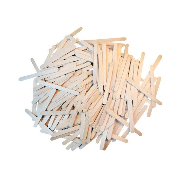 Glasspinnar 1kg ca 1000st