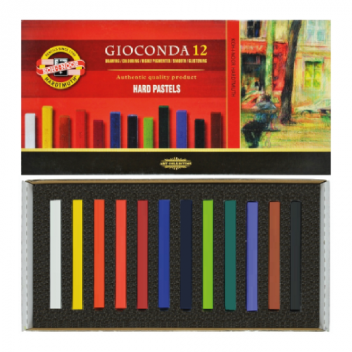 Teckningskrita Koh-I- Noor Sorterade kulörer 12 set