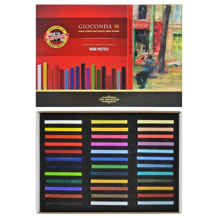 Teckningskrita Koh-I- Noor kulörer Sorterade 24 set