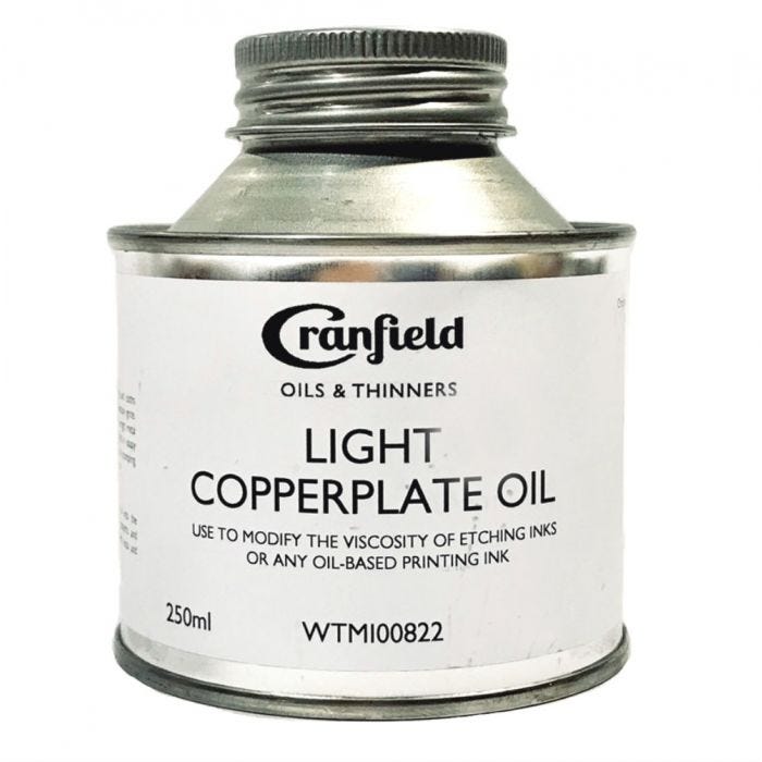 Light plate oil 250ml för koppartryck Cranfield