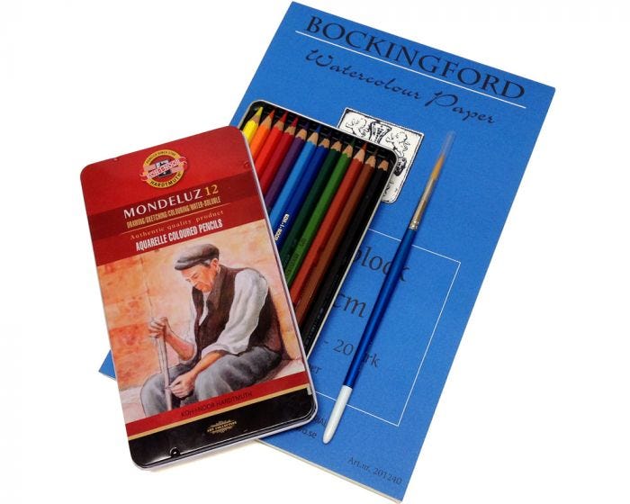 Akvarellpennor set Koh-I-Noor