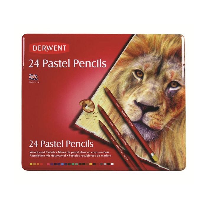 Derwent Pastellpennor 24-set