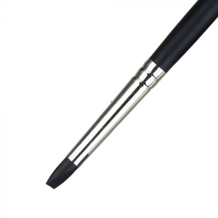 Gummipensel flat mejsel nr 2 Ø5mm