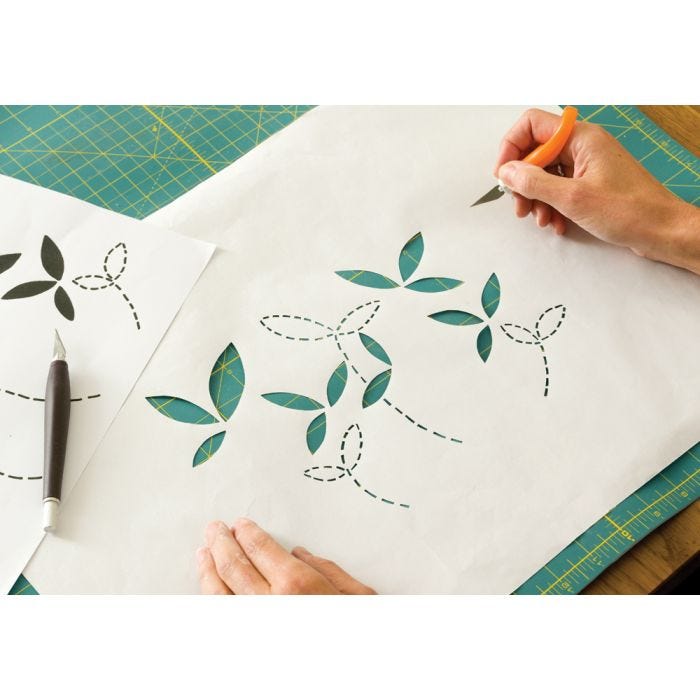 Schablonpapper för screen 225x320mm 50ark