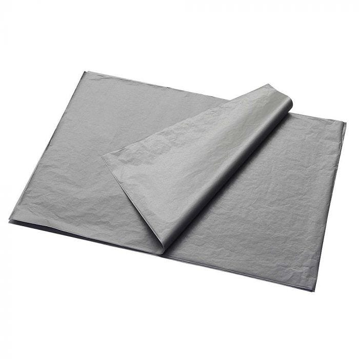 Silkespapper 25ark Silver 17g 50x70cm