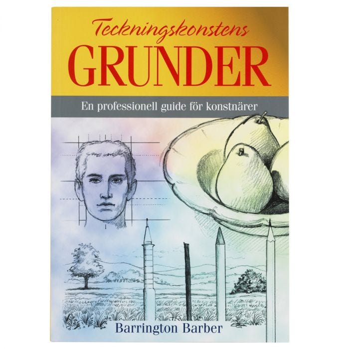 Teckningskonstens grunder, bok 208 sidor
