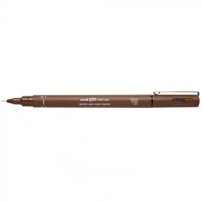Uni Pin Fine Line 0,1mm Sepia