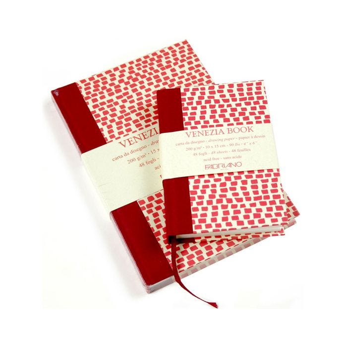 Skissbok Fabriano Venezia 15x23cm 200g 92 sidor
