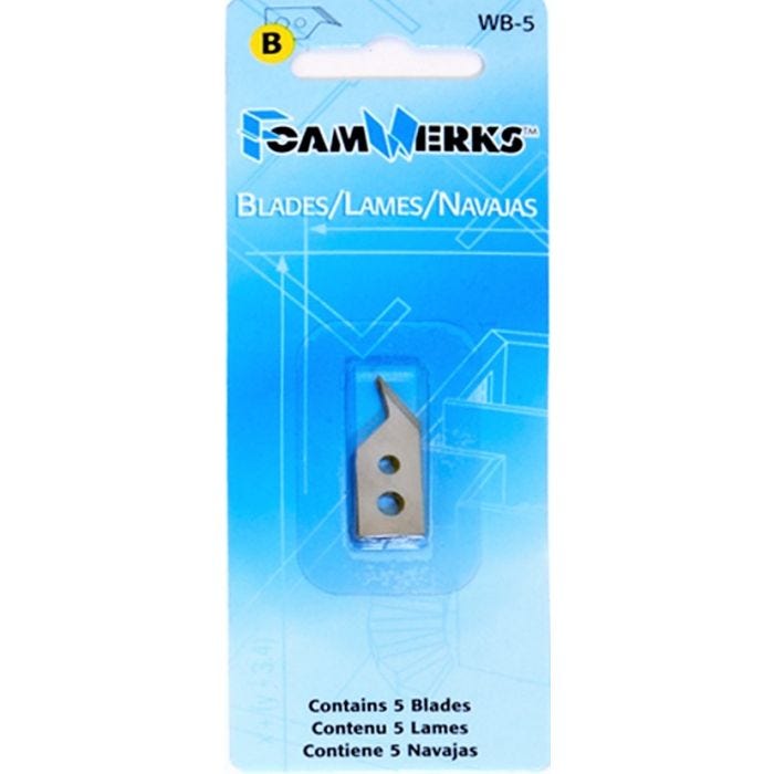 Logan blad WB-5 till Foamboard freestyle cutter (5st)