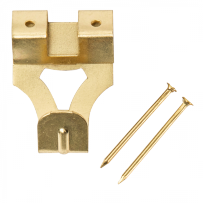 X-Krok Dubbel mässing 6st+12st spik