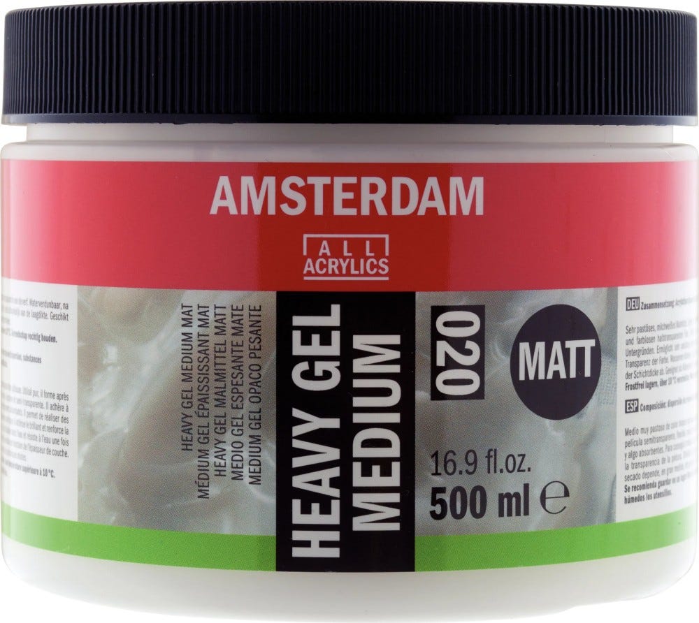 Amsterdam Heavy Gel Matt 500ml