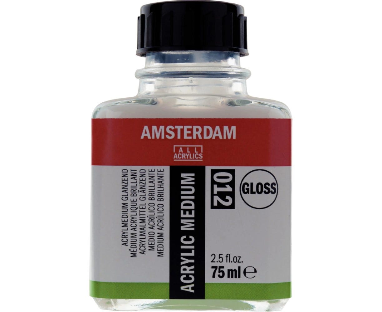 Amsterdam Acrylic medium gloss 75ml