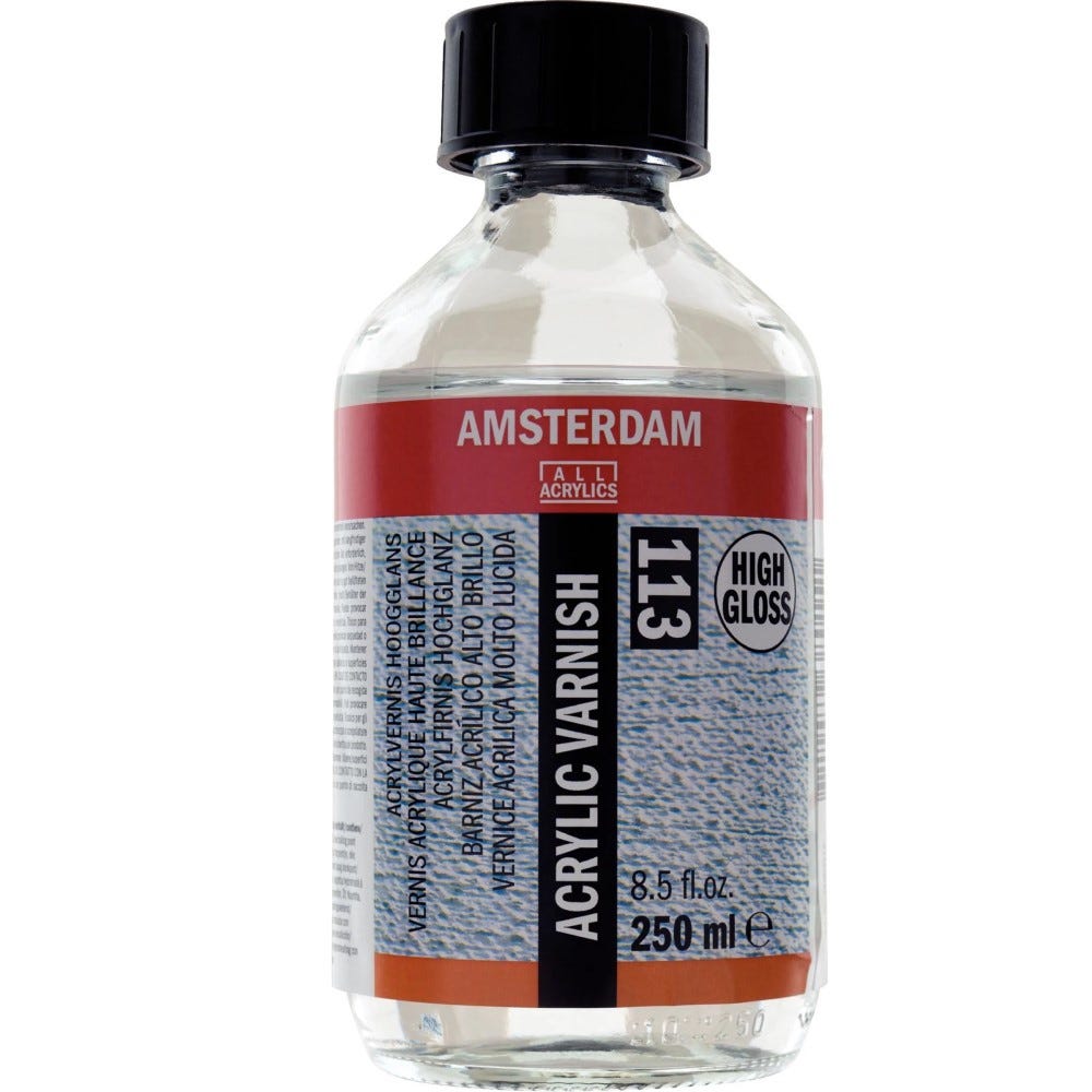 Amsterdam Acrylic High Gloss Varnish 250ml