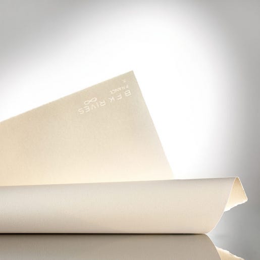 Velin BFK RIVES White 270g 90x63  100-pack *beställningsvara