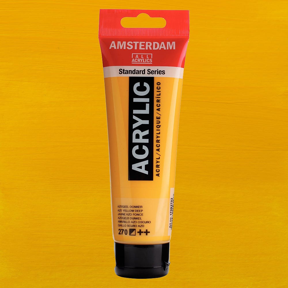 Amsterdam akryl Azo yellow deep 120ml