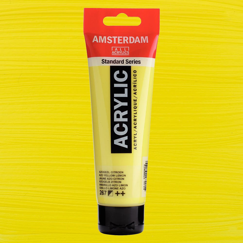 Amsterdam akryl Azo yellow lemon 120ml