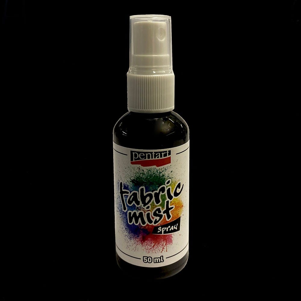 Fabric Mist sprayfärg 50ml Black