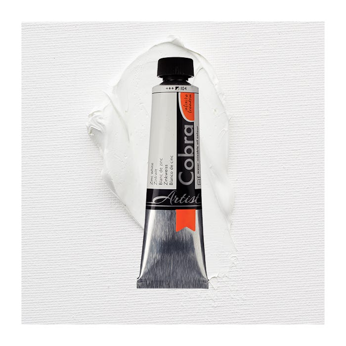 Cobra Artist oil water.m Zinc white 40ml