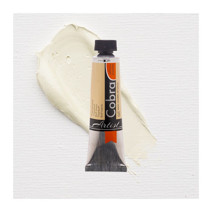 Cobra Artist oil water.m Titanium Buff 40ml