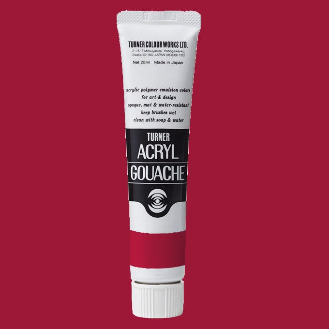 Turner Acryl Gouache Crimson 20ml