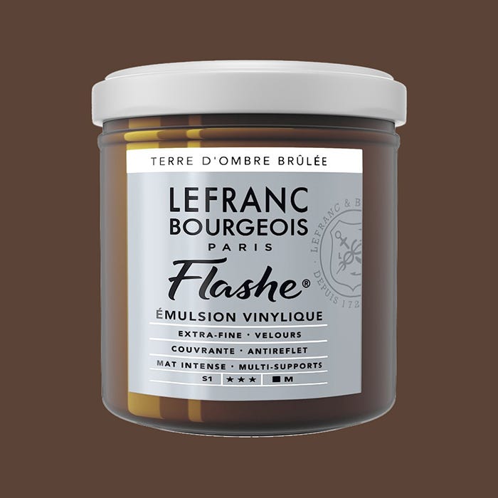 Flashe Burnt umber 125ml