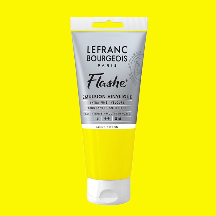Flashe Lemon Yellow 80ml tub