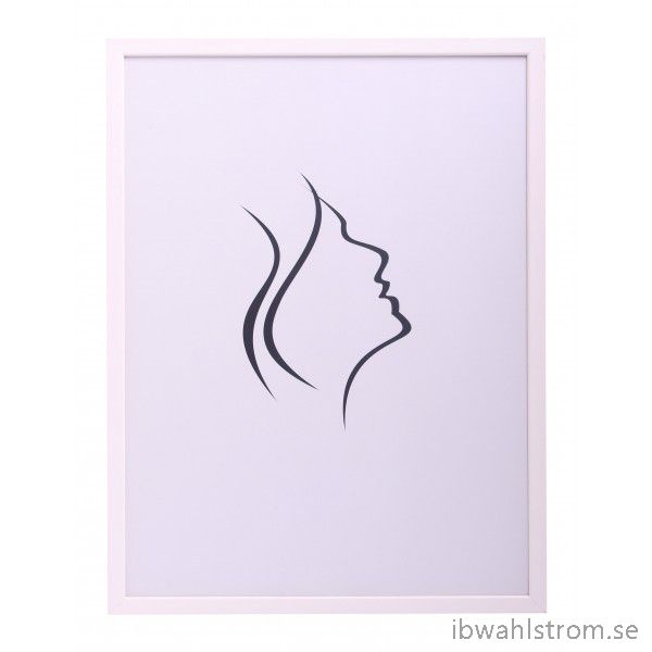 Bildram Galant Vit Plexi 21x29,7 A4