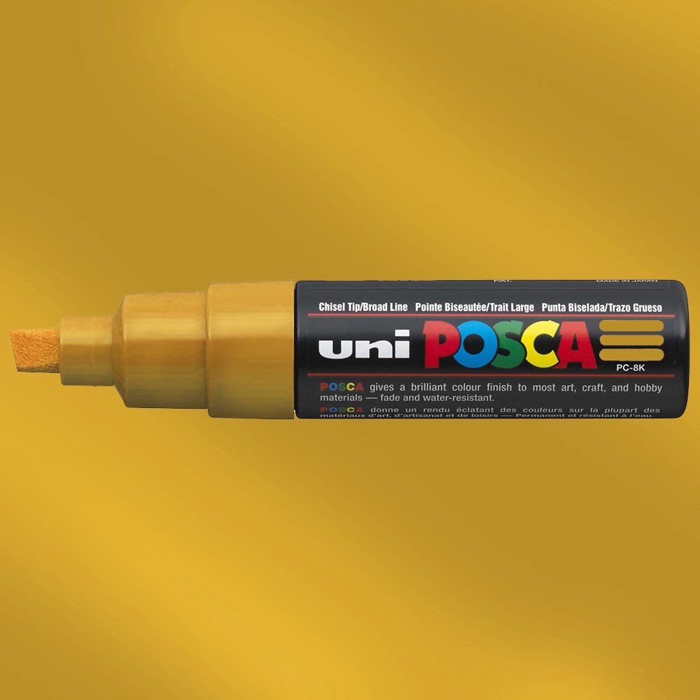 POSCA marker 8K 8mm Gold