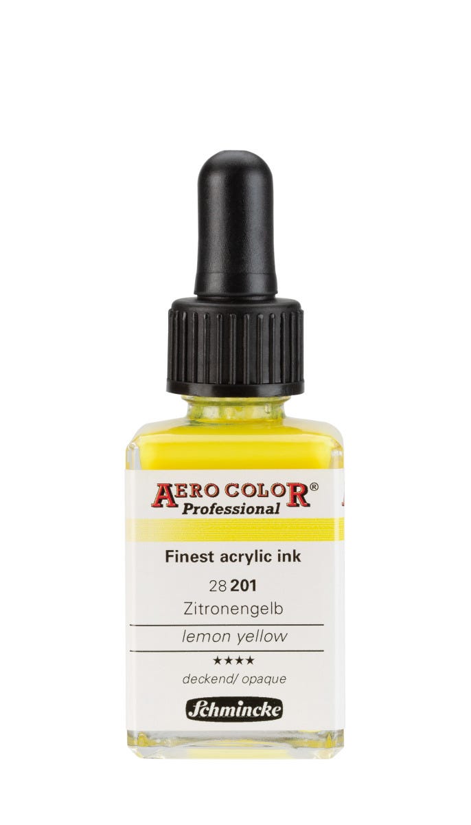 Aero Color Lemon Yellow 28ml Schmincke