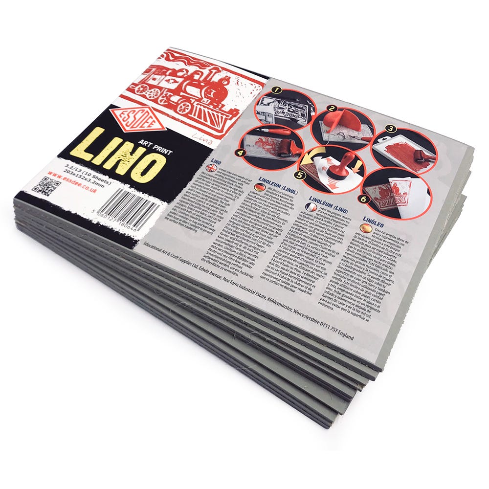 Linoleum 3.2mm 150x200mm grå 10st