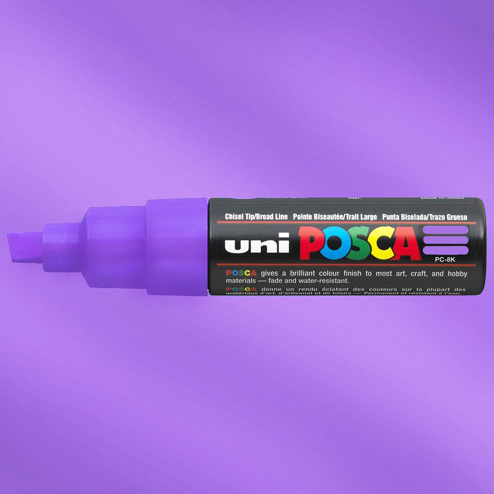 POSCA marker 8K 8mm Metallic Violet