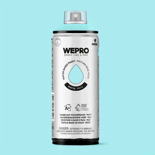 MTN waterbased sprayfärg Pacific Blue 400ml