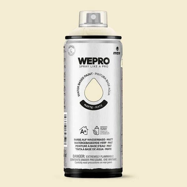 MTN waterbased sprayfärg Montmartre White 400ml