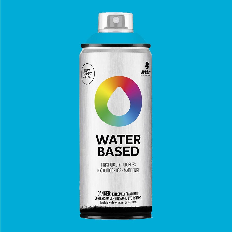 MTN waterbased sprayfärg Avatar Blue 400ml•