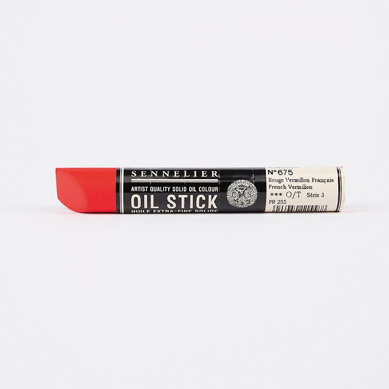 Oil Stick Sennelier French Vermilion Red 38ml