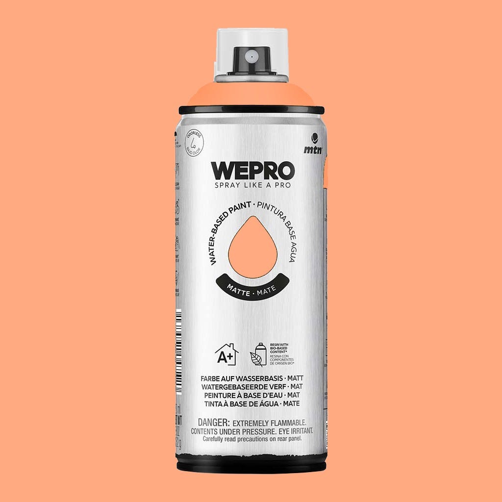 MTN waterbased sprayfärg Papaya 400ml