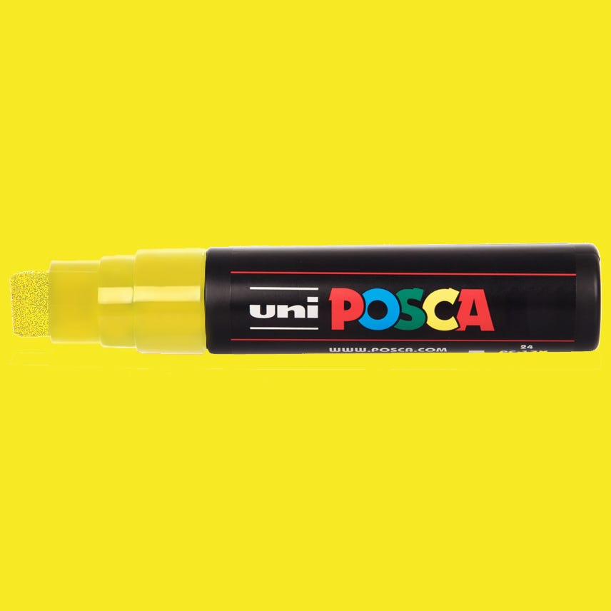 POSCA marker 17K 15mm Yellow