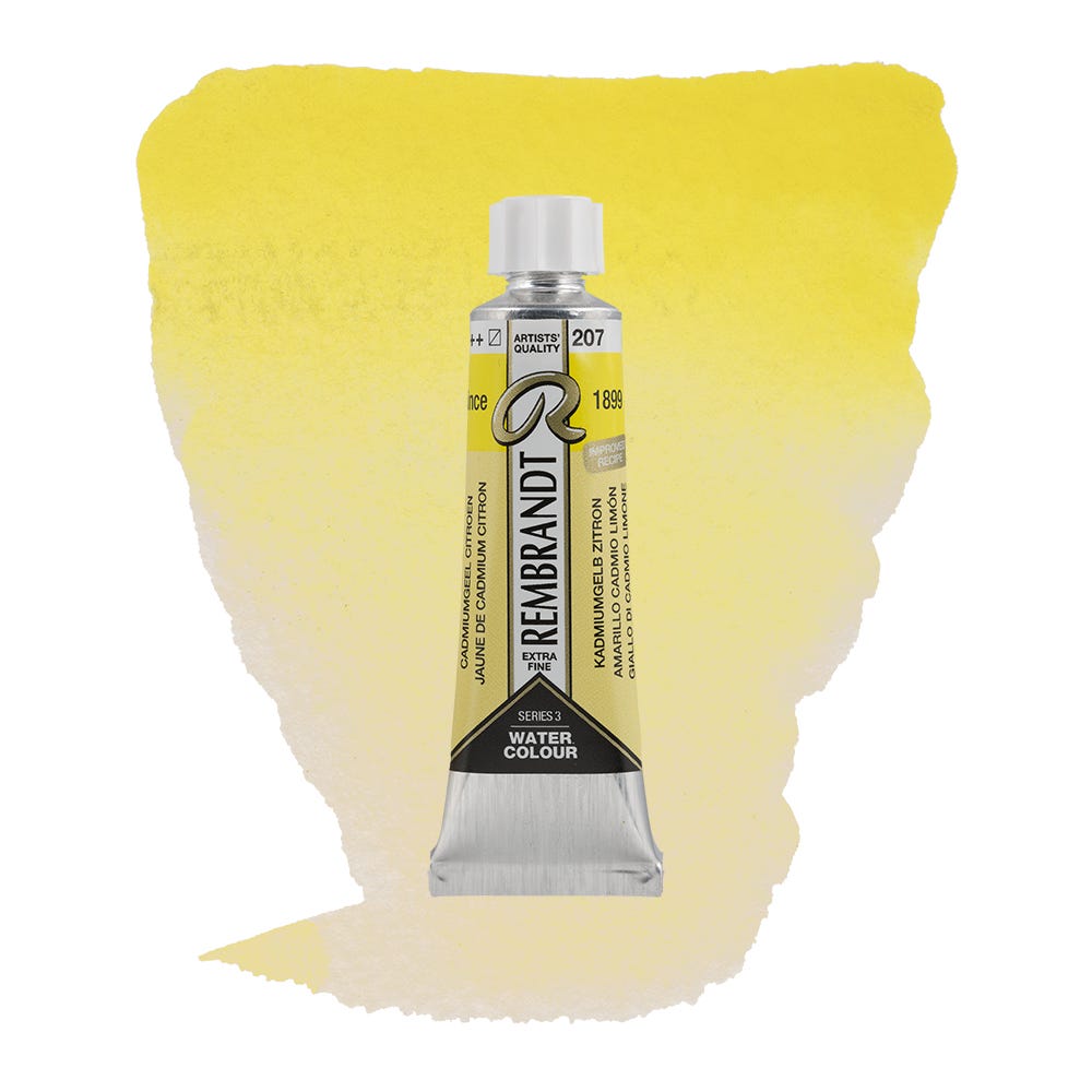 Rembrandt Akvarell Cadmium yellow lemon tub 10ml