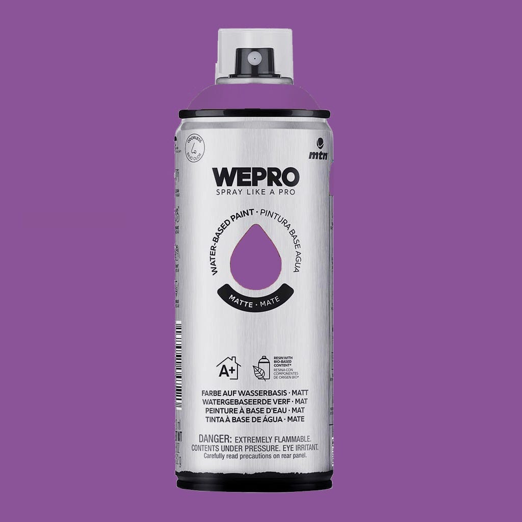 MTN waterbased sprayfärg Revolution Violet 400ml