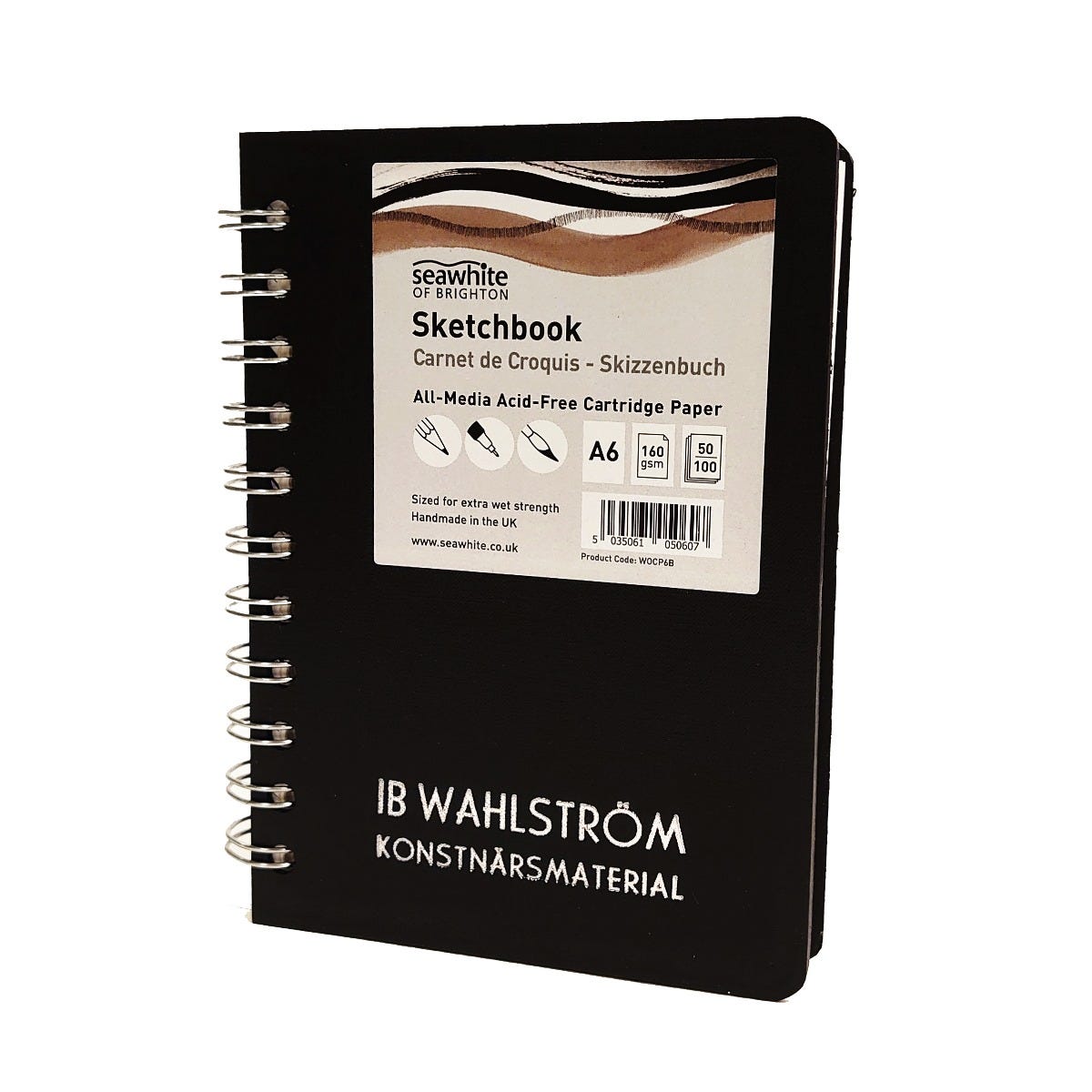 Sketchbook IBW A6 50ark 160g