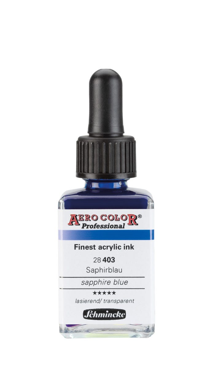 Aero Color Sapphire Blue 28ml Schmincke